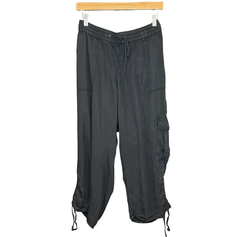 Lane Bryant Black Cargo Style Pants 14/16